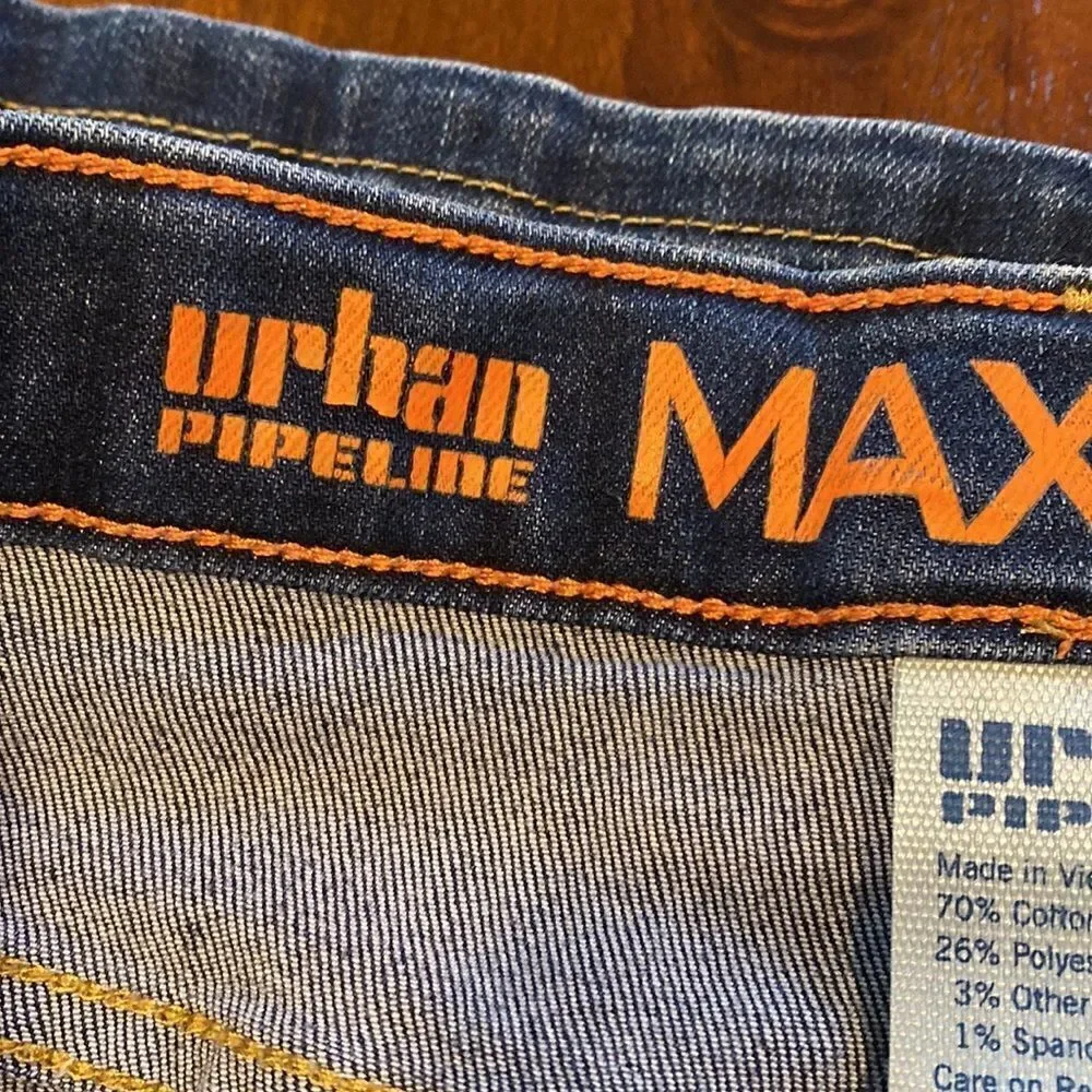 Urban Pipeline Max Wear Denim Straight Leg Jeans Straight Size Boys 14